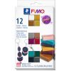 Пластика Fimo Effect Sparkle Colours 12 цветов х 25 г (4007817096543)