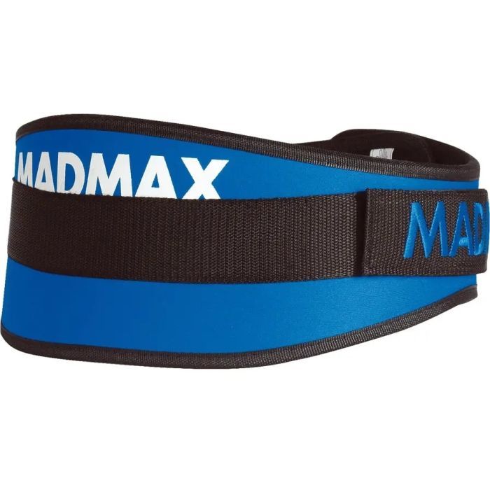 Атлетичний пояс MadMax MFB-421 Simply the Best неопреновий Blue XXL (MFB-421-BLU_XXL)