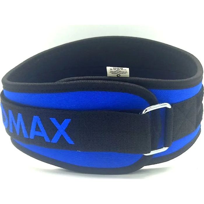 Атлетичний пояс MadMax MFB-421 Simply the Best неопреновий Blue XXL (MFB-421-BLU_XXL) зображення 5