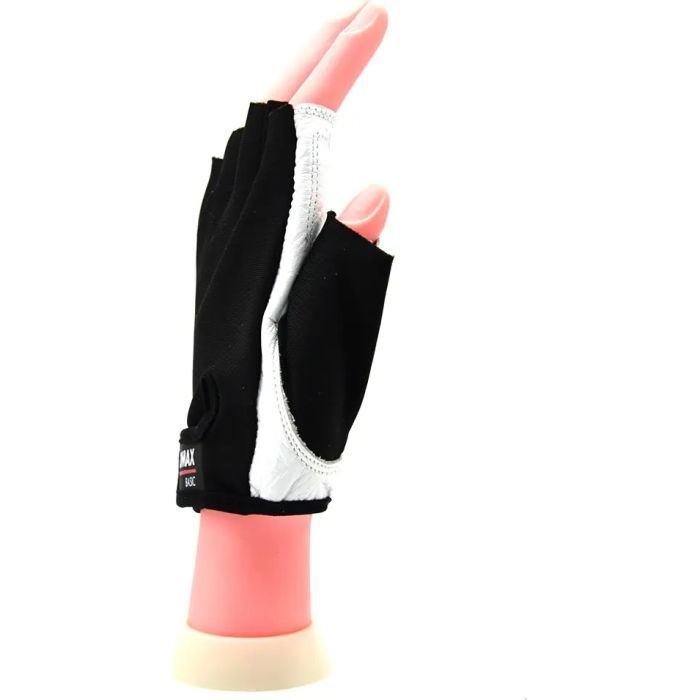 Рукавички для фітнесу MadMax MFG-250 Basic Whihe XL (MFG-250_XL) зображення 6