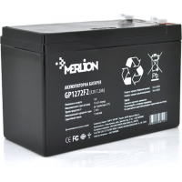 Photos - UPS Battery MERLION Батарея до ДБЖ  12V-7.2Ah black  GP1272F2B (GP1272F2B)