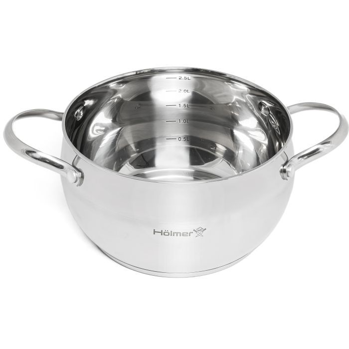 Кастрюля Hölmer Fantastic з кришкою 3,9 л (CR-15539-SS Fantastic) изображение 2