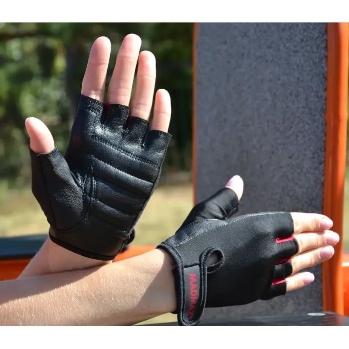 Перчатки для фитнеса MadMax MFG-251 Rainbow Orange M (MFG-251-ORG_M) изображение 7