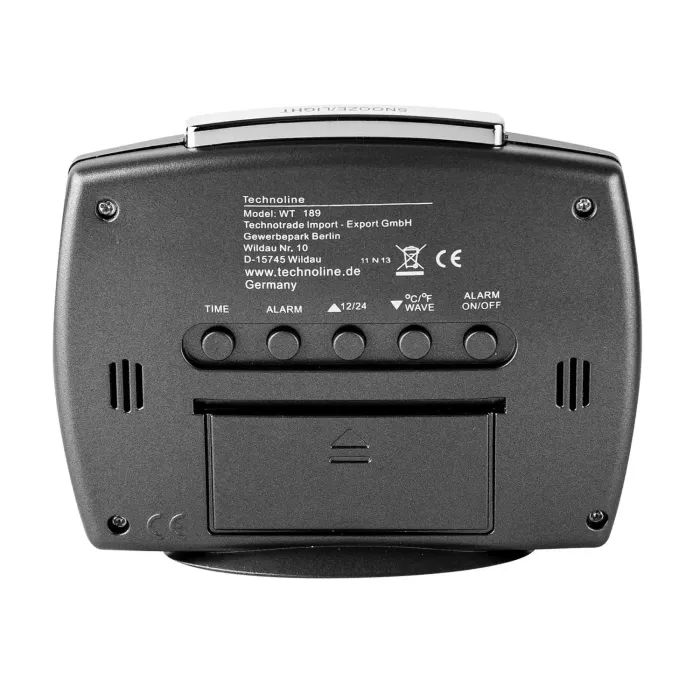 Настольные часы Technoline WT189 Anthracite (WT189 anthrazit) (DAS301807) изображение 3