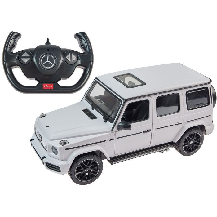 Радиоуправляемая игрушка Rastar Mercedes-Benz G63 AMG 1:14 белый (95760 white)