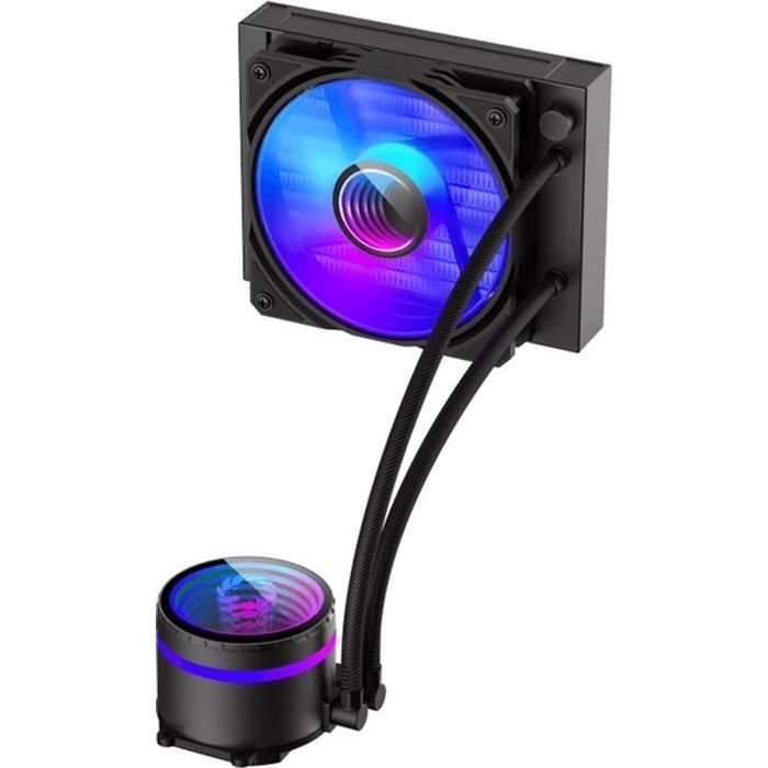 Система жидкостного охлаждения Gamemax Iceburg 120 Black infinity изображение 4