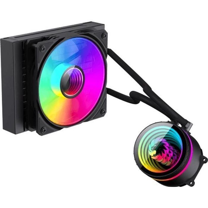 Система жидкостного охлаждения Gamemax Iceburg 120 Black infinity изображение 6