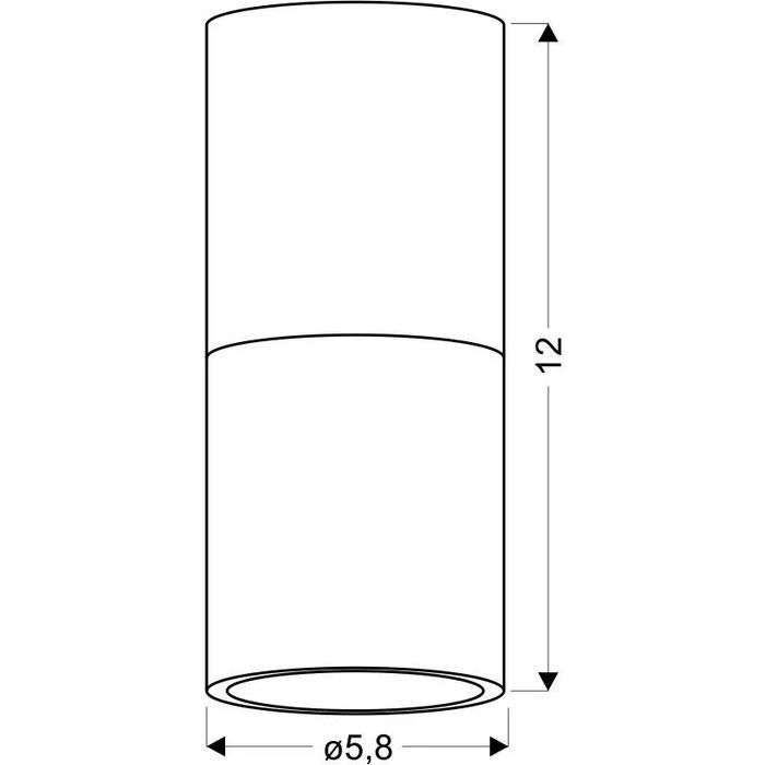 Світильник точковий Candellux 2273655 TUBA (2273655) зображення 2