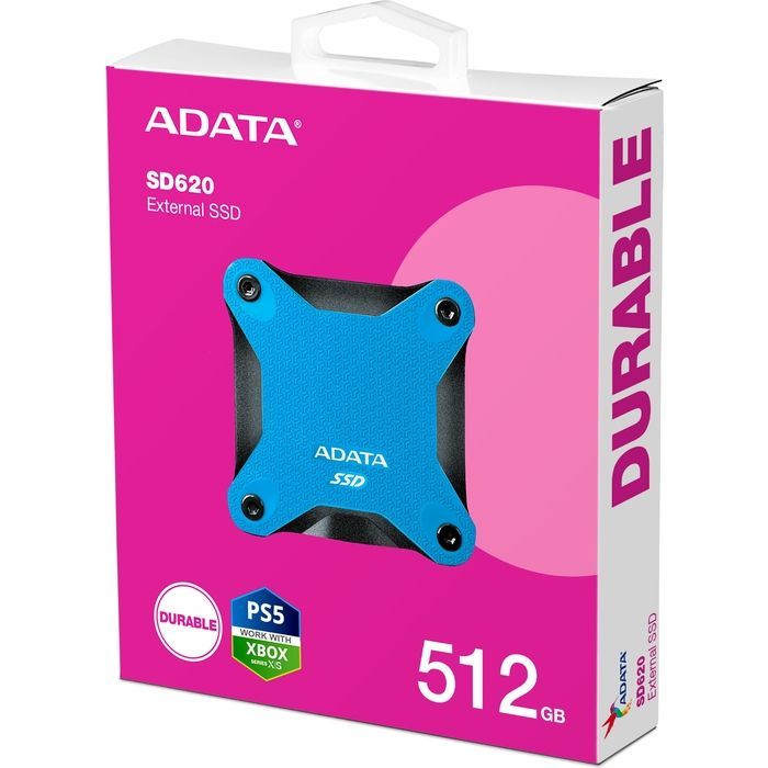 Накопитель SSD USB 3.2 512GB SD620 ADATA (SD620-512GCRD) изображение 6