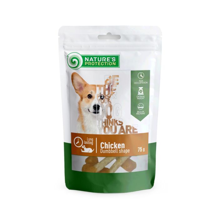 Лакомство для собак Nature's Protection with chicken 75 г (SNK46087)