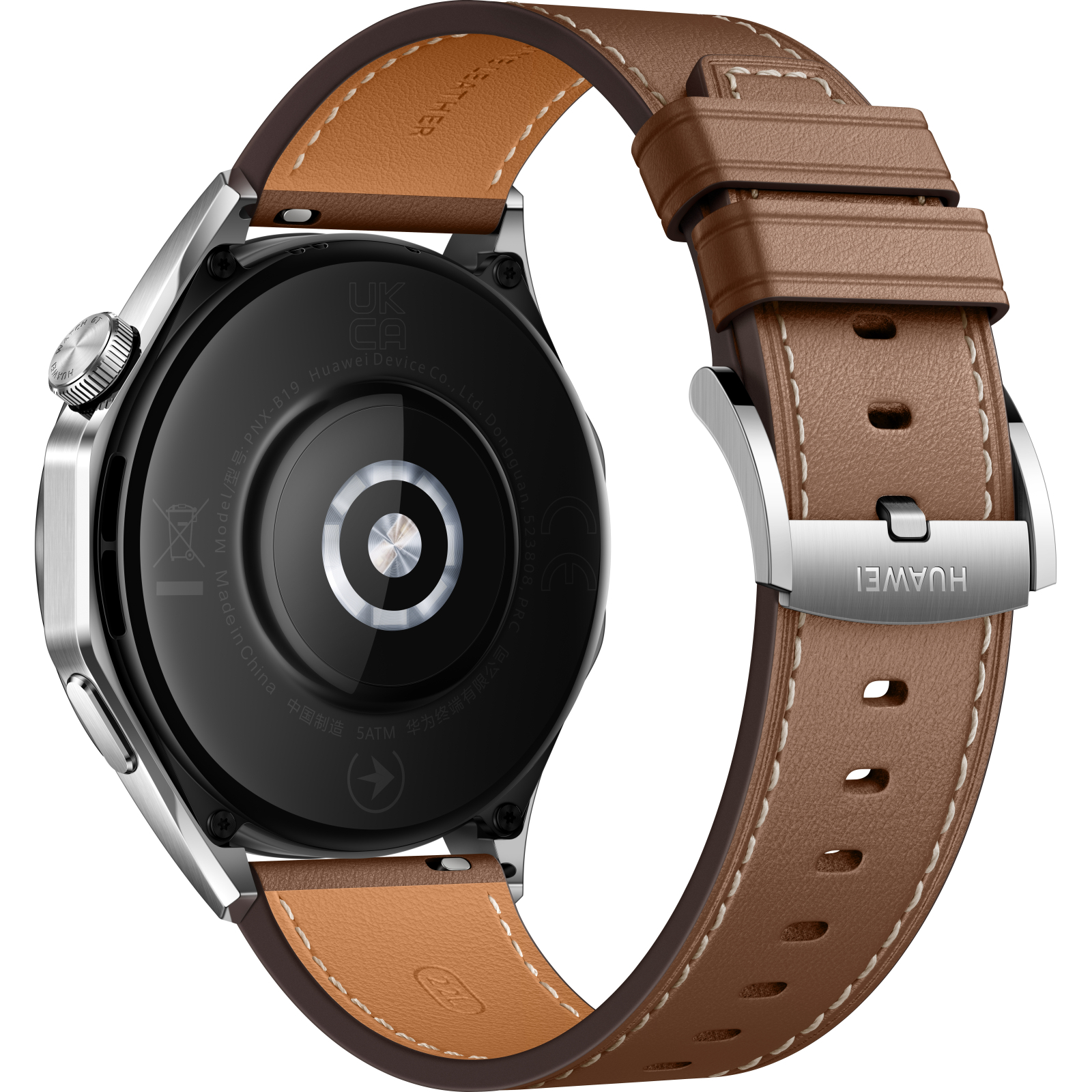 Смарт-годинник Huawei WATCH GT 4 46mm Classic Brown Leather (55020BGW) зображення 6