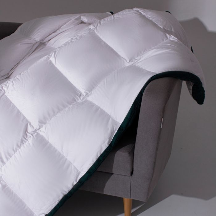 Ковдра MirSon Thinsulat Imperial Satin Luxe Демісезонна 100% пух 155х215 (2200007177653)