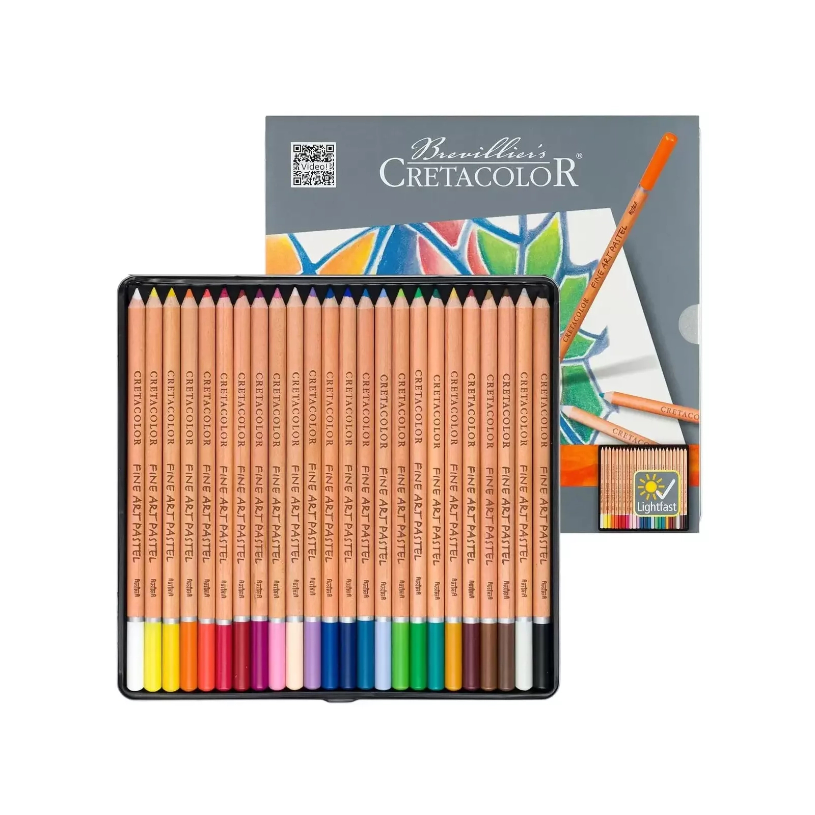 Пастель Cretacolor Fine Art Pastel олівці 24 кольори (9002592470248) зображення 3