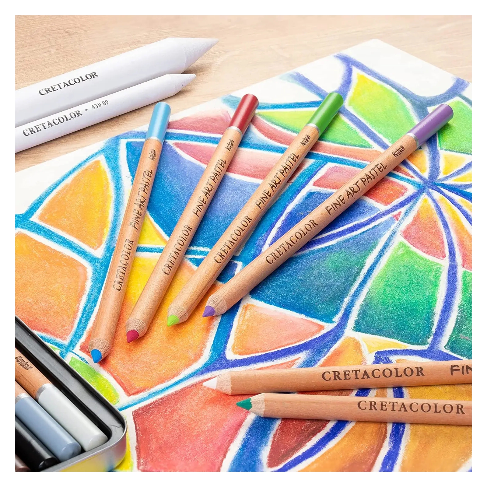 Пастель Cretacolor Fine Art Pastel олівці 24 кольори (9002592470248) зображення 5