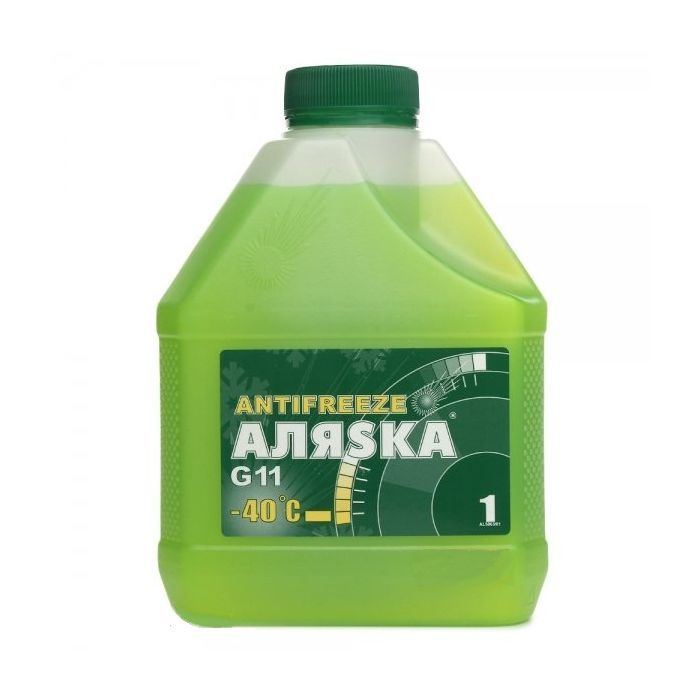 Антифриз Аляsка -40 G11 зелений 10л (5523)