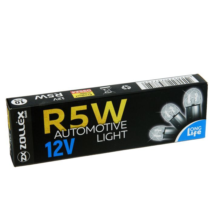 Автолампа Zollex R5W 12V изображение 2