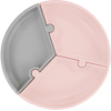 Тарелка детская MinikOiOi Puzzle секционная Pinky Pink / Powder Grey (101050058)