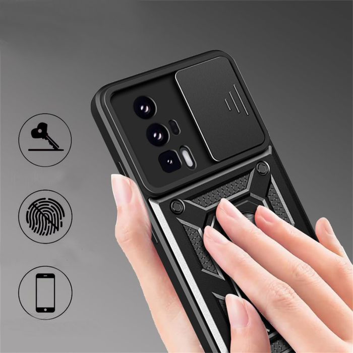 Чохол до мобільного телефона BeCover Military Poco F5 Pro Black (709997) зображення 4