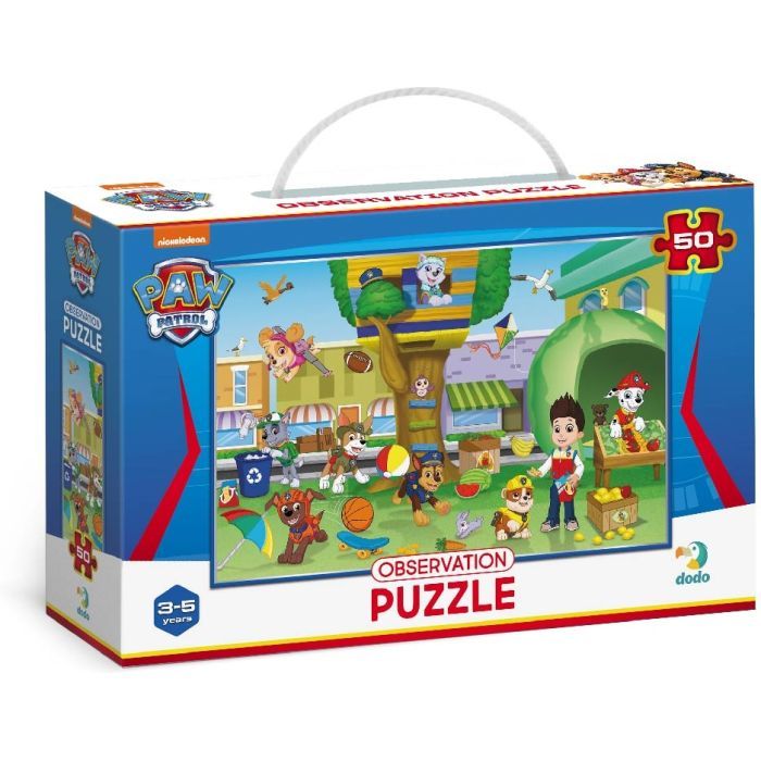 Пазл DoDo обсервационный на 50 элементов Paw Patrol. Летние развлечения (200464)