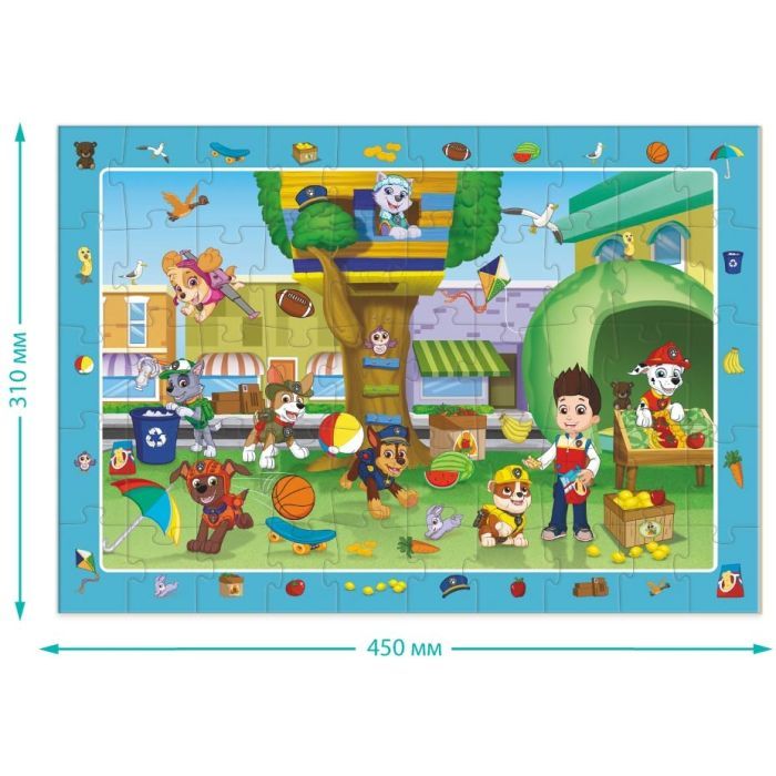 Пазл DoDo обсервационный на 50 элементов Paw Patrol. Летние развлечения (200464) изображение 5