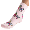 Шкарпетки дитячі Bross махрові з єдинорогом (9620-6-pink)