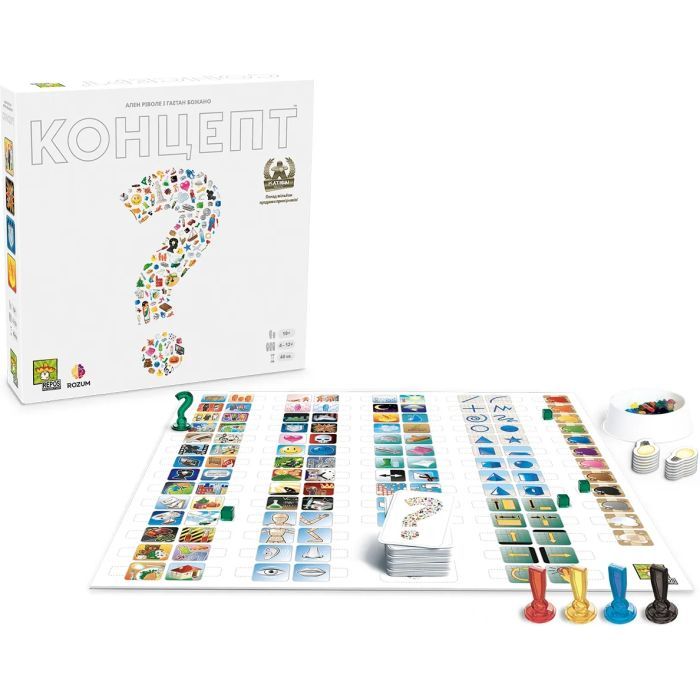 Настольная игра Rozum Концепт (украинская локализация) (R001UA) изображение 2