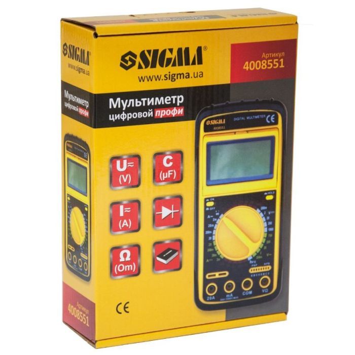 Цифровой мультиметр Sigma профи (4008551) изображение 4