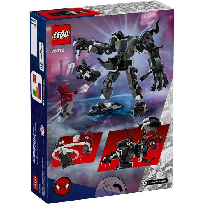 Конструктор LEGO Super Heroes Робот Венома vs. Майлз Моралез 134 деталей (76276) изображение 5