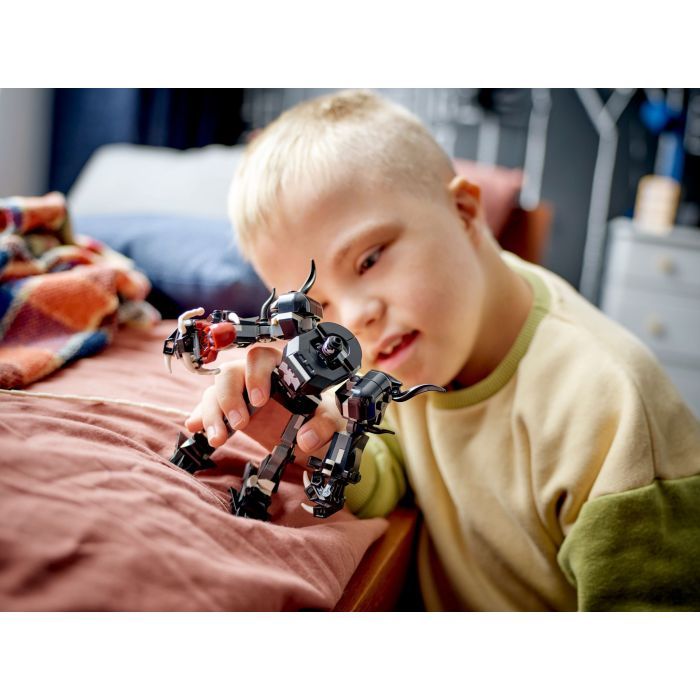 Конструктор LEGO Super Heroes Робот Венома vs. Майлз Моралез 134 деталей (76276) изображение 6