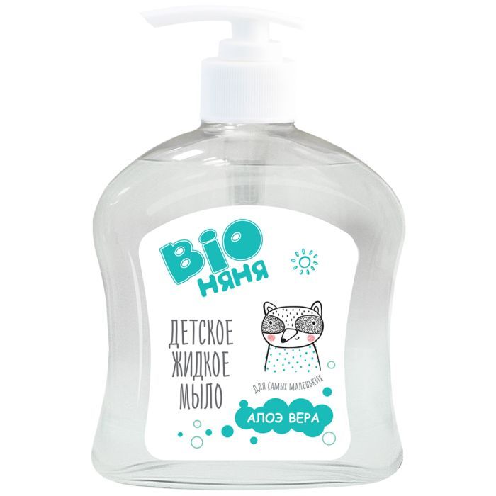 Детское мыло Bio Няня алоэ вера 500 мл (4823015930706)