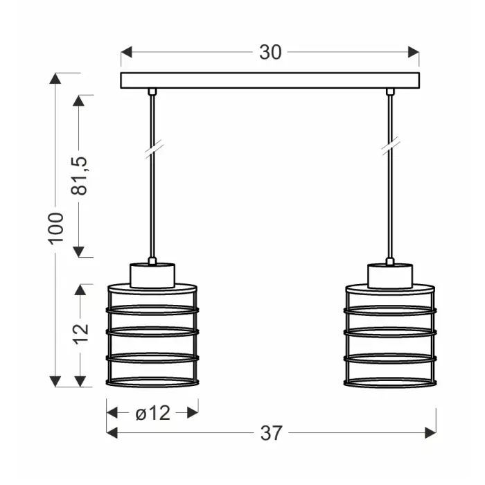 Люстра Candellux Glob (32-00361) зображення 2