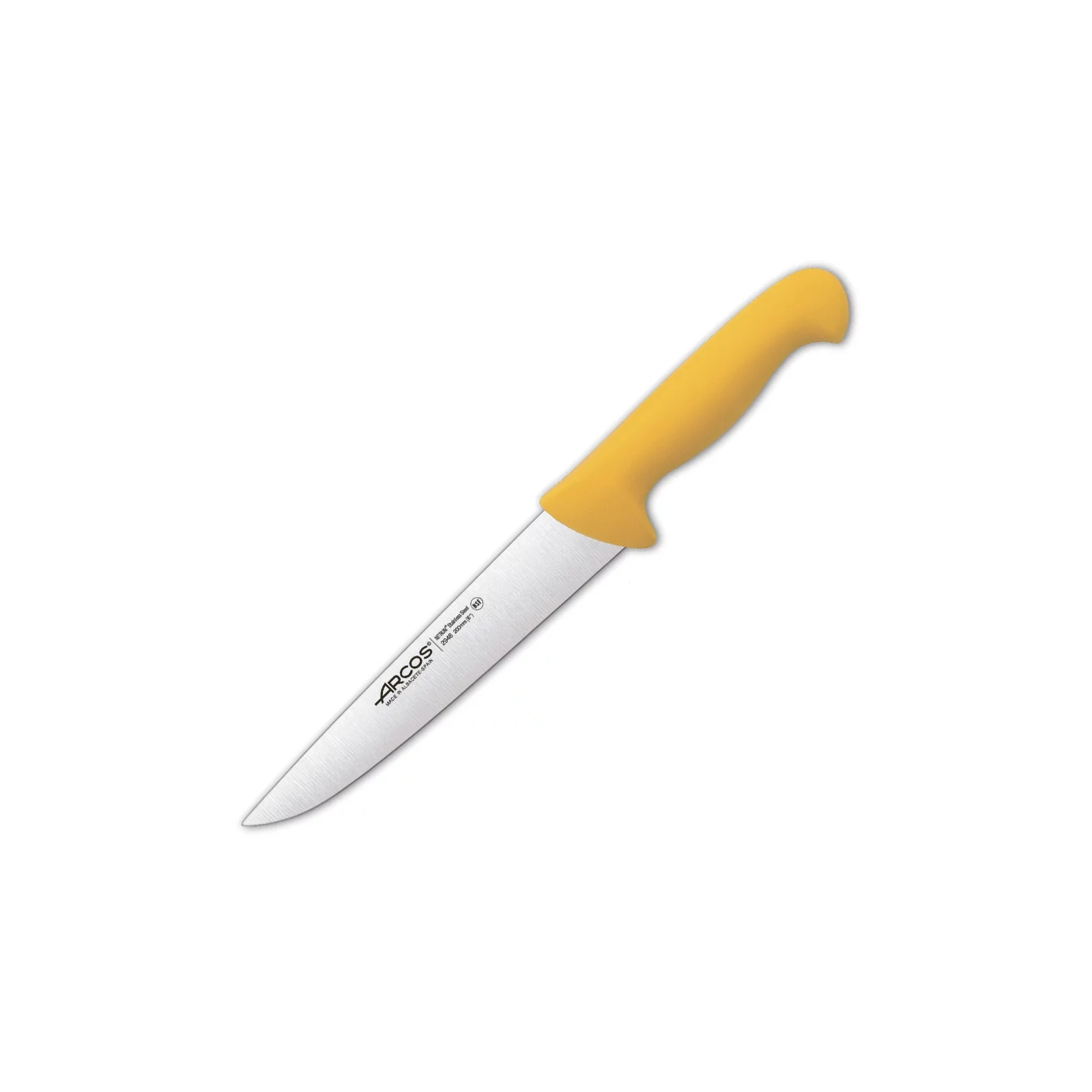Кухонный нож Arcos серія "2900" для обробки м'яса 200 мм Жовтий (294800)