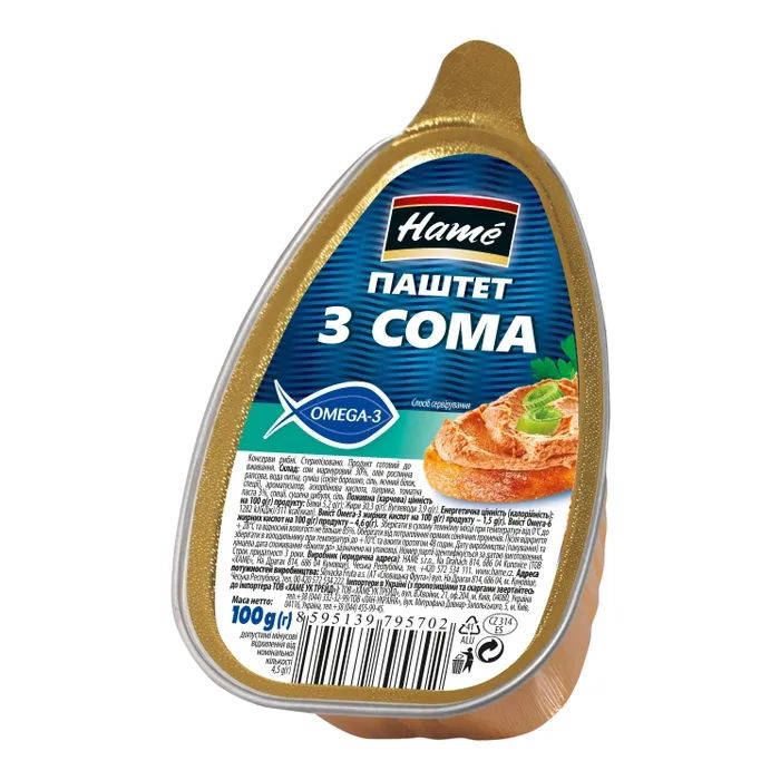 Паштет Hame из сома 100 г (8595139795702)