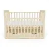 Кроватка Angelo LUX-11 (айвори) 120х60 (11032) изображение 3