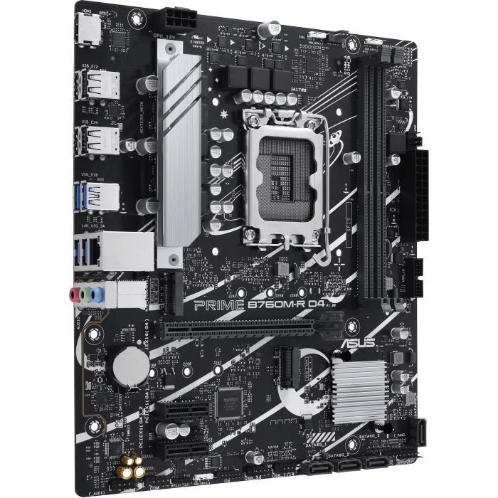 Материнская плата ASUS PRIME B760M-R D4 изображение 2