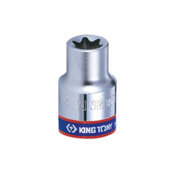 Головка торцевая KING TONY 1/4" Е4, Е-стандарт (237504M)