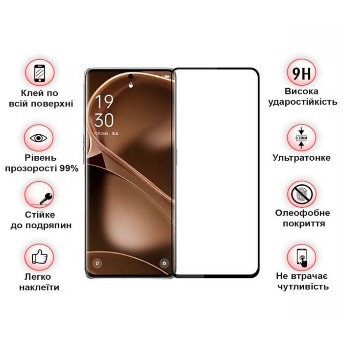 Скло захисне BeCover Poco X6 Pro Black (710625) зображення 3