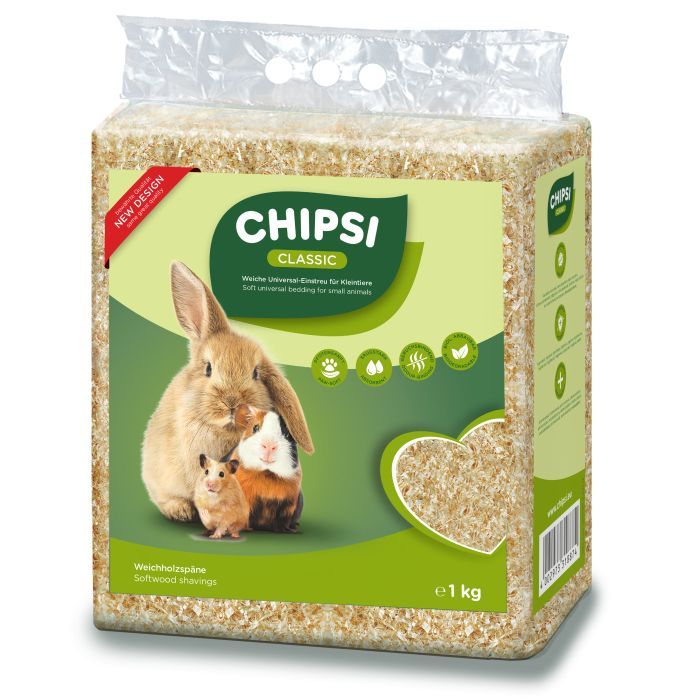 Наполнитель для грызунов Chipsi опилки классик 15 л/1 кг (4002973318874)