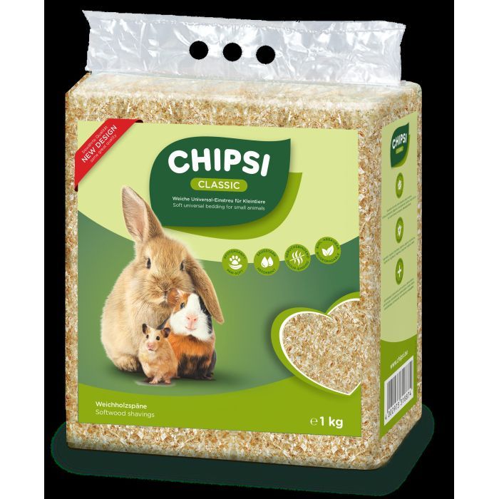 Наполнитель для грызунов Chipsi опилки классик 15 л/1 кг (4002973318874) изображение 2