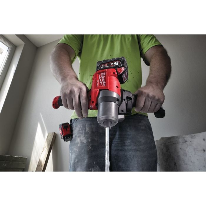 Міксер будівельний Milwaukee M18 FPM-0X, HD кейс (без АКБ та ЗП) (4933459719) зображення 11