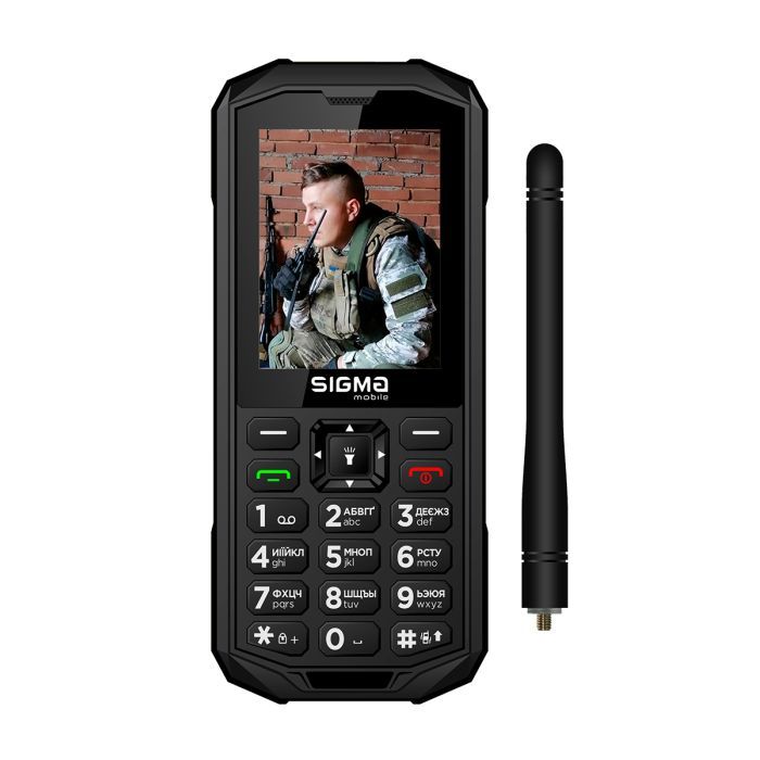Мобільний телефон Sigma X-treme PA68 WAVE Black (4827798466612) зображення 2