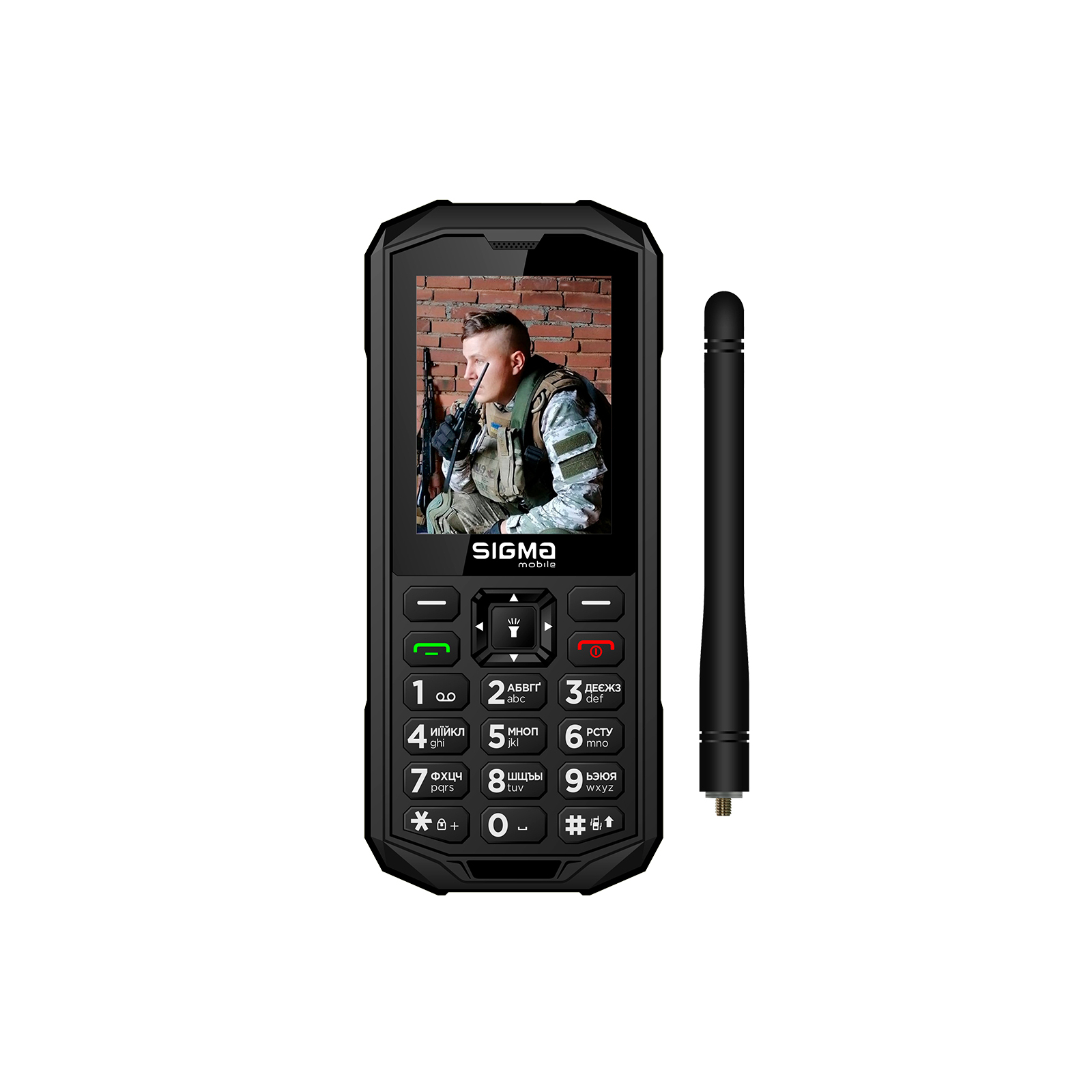 Мобильный телефон Sigma X-treme PA68 WAVE Black (4827798466612) изображение 2