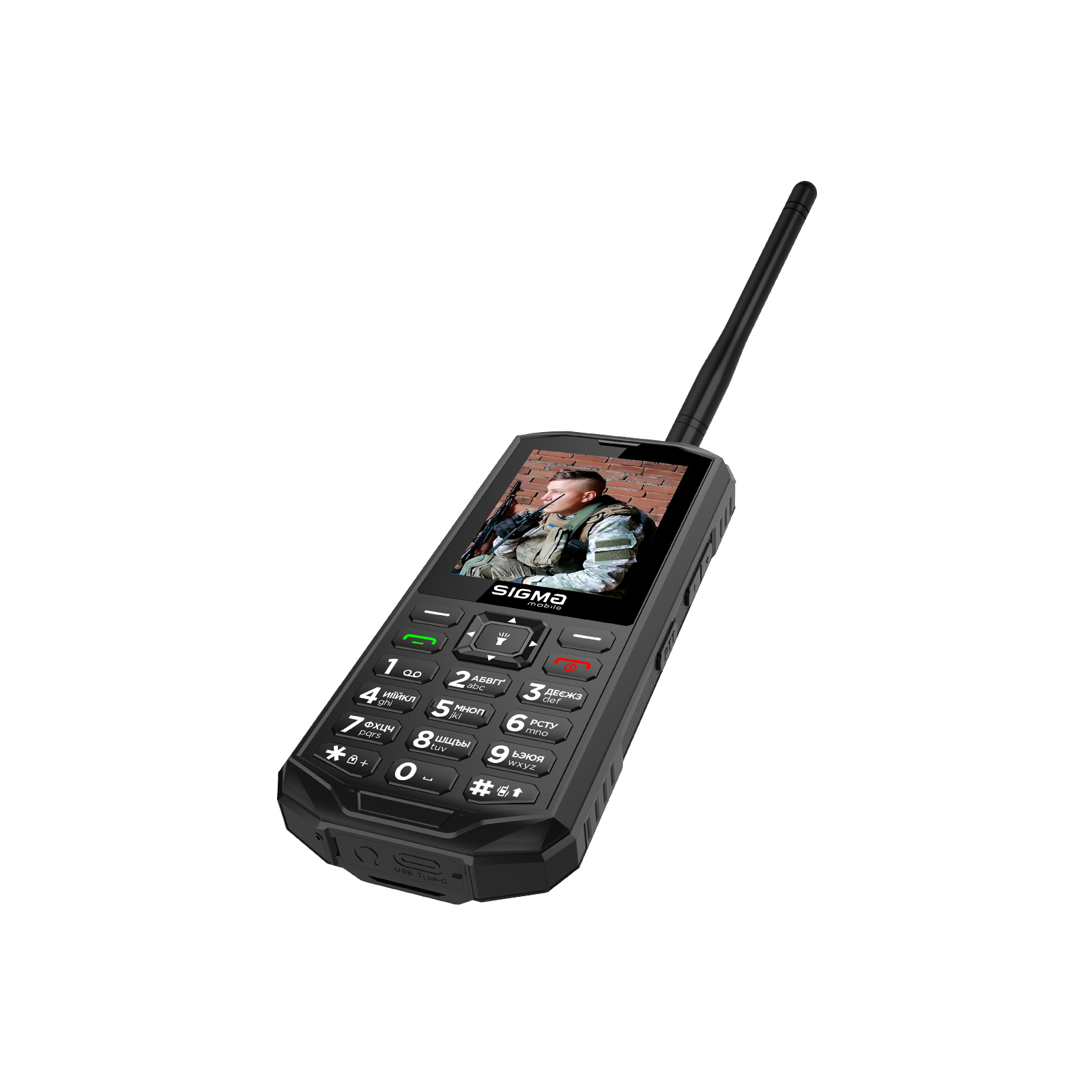 Мобильный телефон Sigma X-treme PA68 WAVE Black (4827798466612) изображение 8