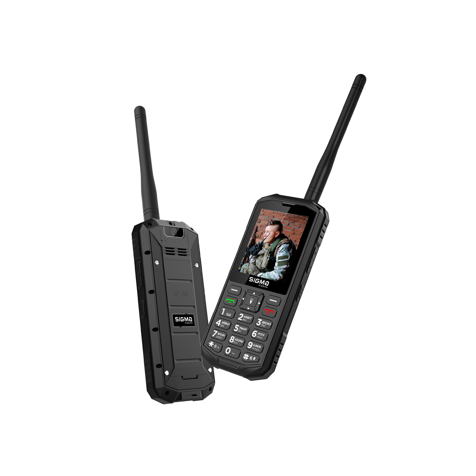 Мобільний телефон Sigma X-treme PA68 WAVE Black (4827798466612) зображення 9