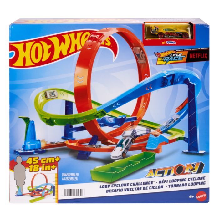 Автотрек Hot Wheels Action Испытания гиперпетли (HTK16)