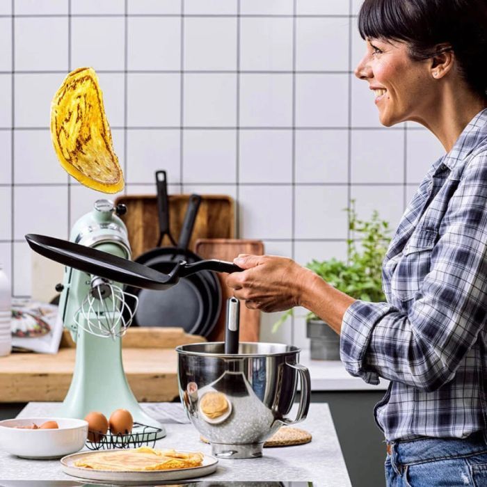 Сковорода KitchenAid CFA для млинців 24 см з керамічним покриттям (CC005680-001) зображення 5
