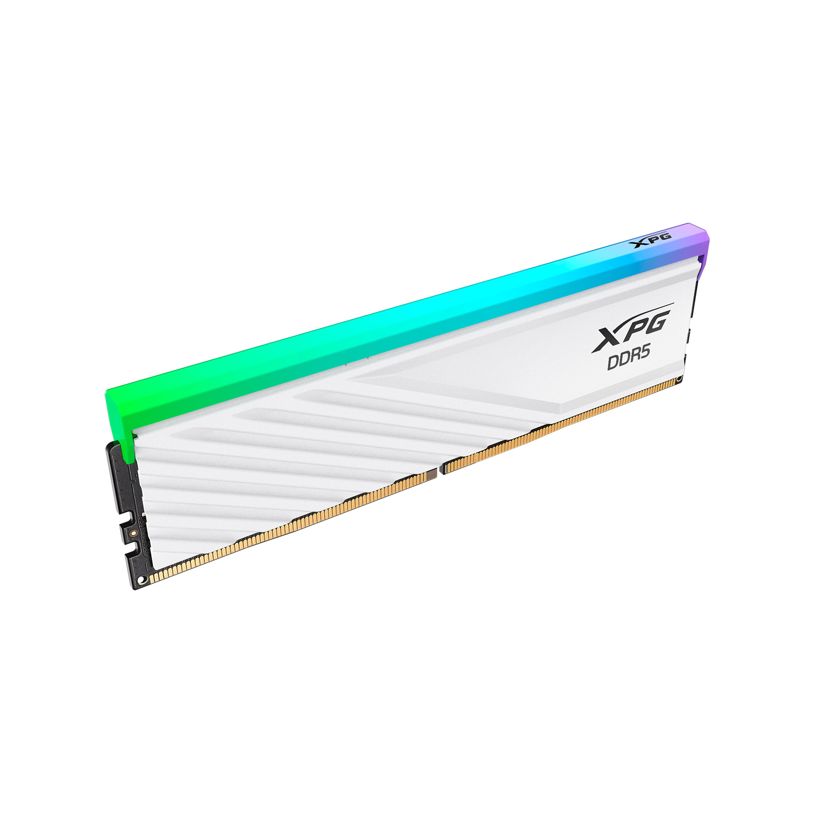 Модуль пам'яті для комп'ютера DDR5 48GB (2x24GB) 6000 MHz XPG Lancer Blade RGB White ADATA (AX5U6000C3024G-DTLABRWH) зображення 2