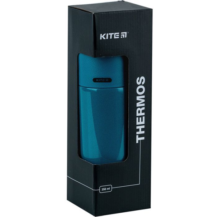 Поїльник-непроливайка Kite Термос Pearl, 350 мл, чорний (K24-302-1) зображення 4