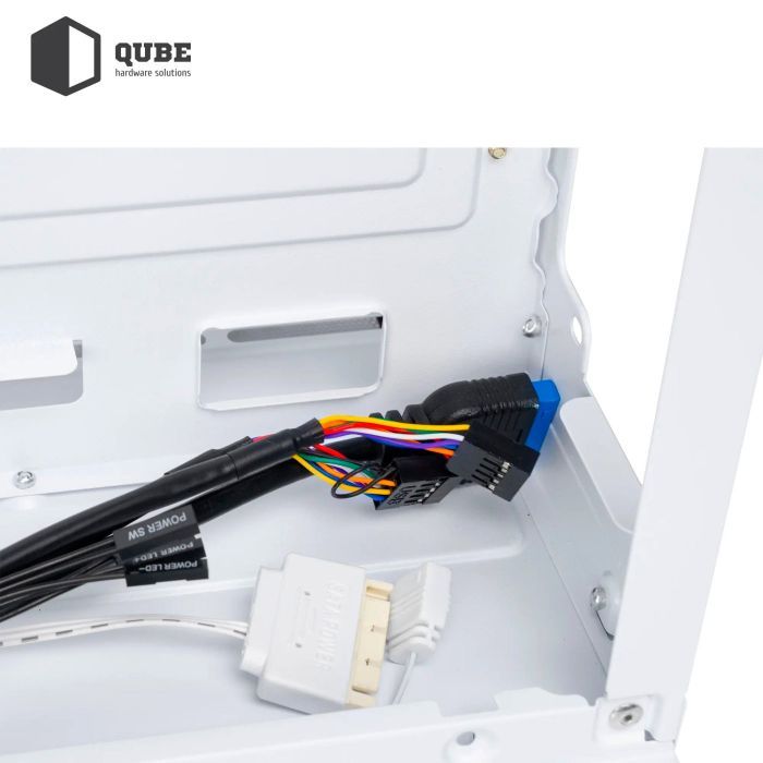 Корпус Qube REEF ARGB White (REEF_GMNU3) изображение 12