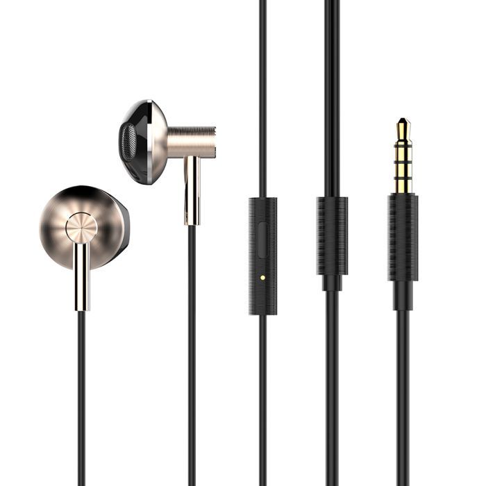 Навушники ColorWay Slim 3.5 mm Wired Earphone Blast 2 Black (CW-WD02BK) зображення 4